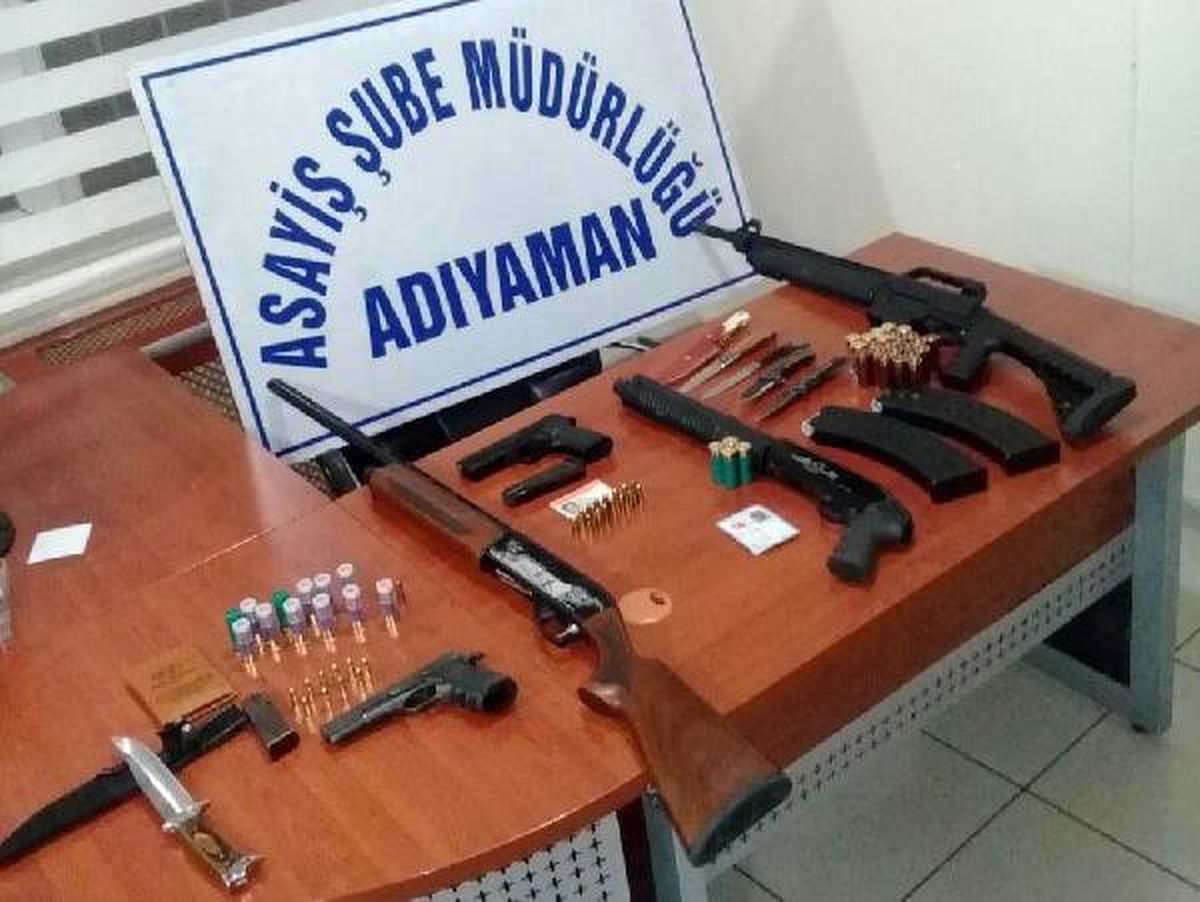 Adıyaman\'da Huzur Operasyonu: 3 Gözaltı