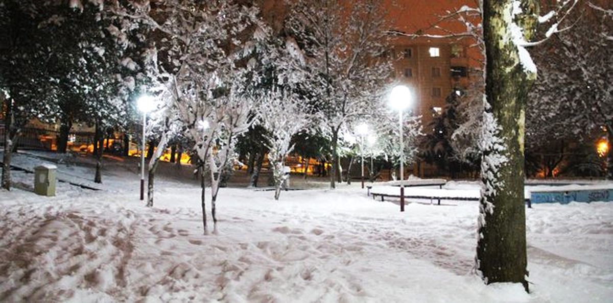 Afşin\'de Kar Yağışı