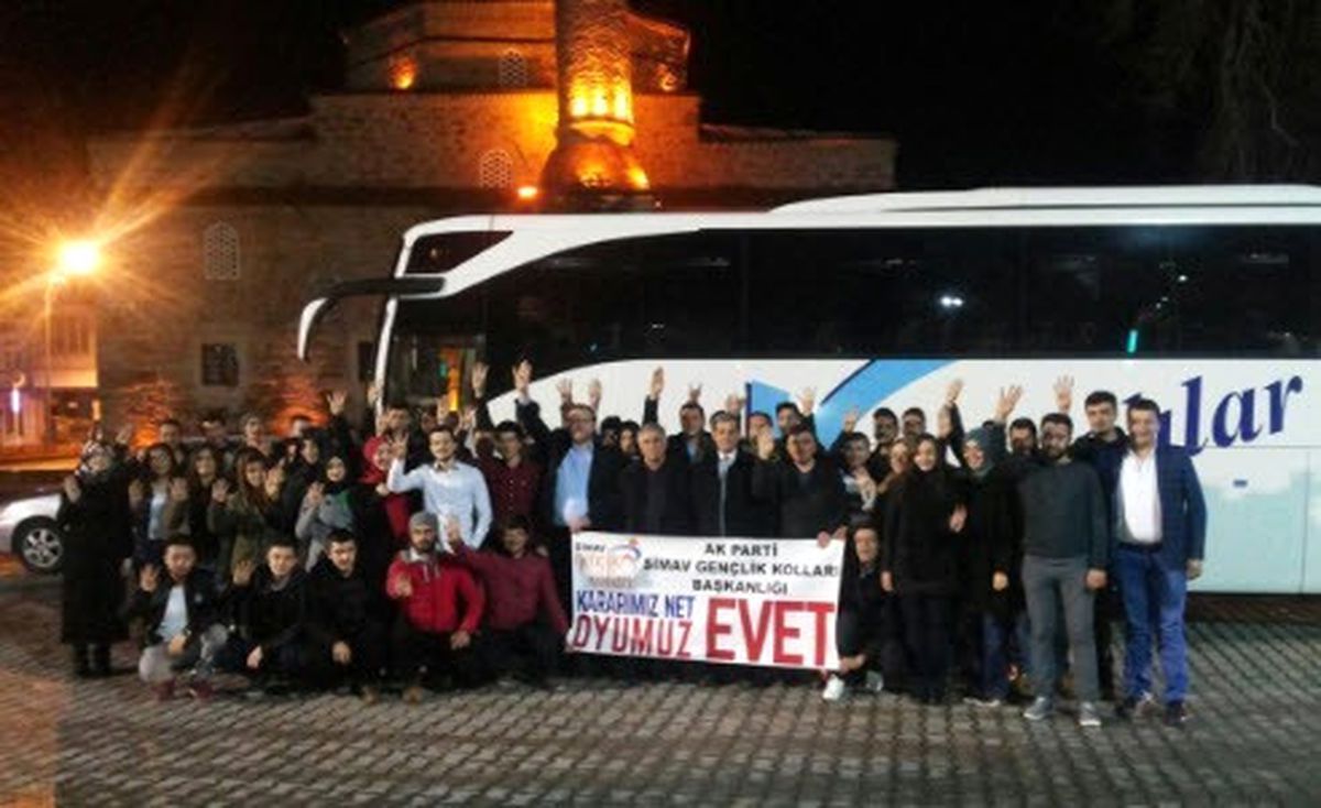 Ak Gençlik Çanakkale Yolunda