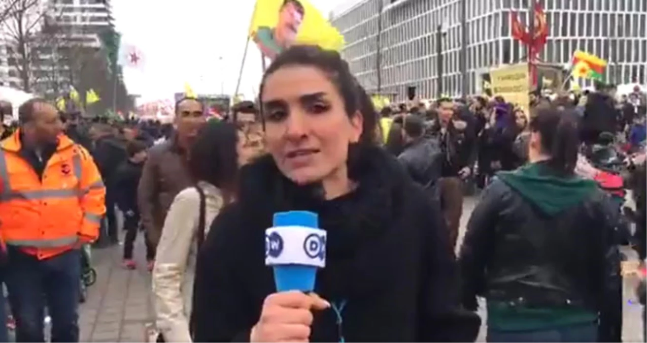 Alman Medyasından PKK Yürüyüşüne Canlı Destek