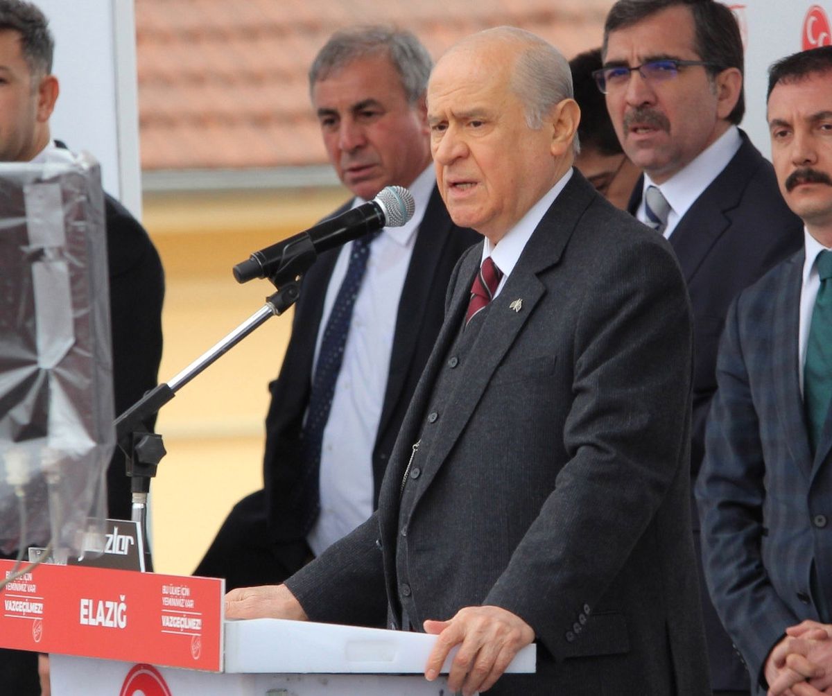 Bahçeli, Startı Elazığ\'dan Verdi