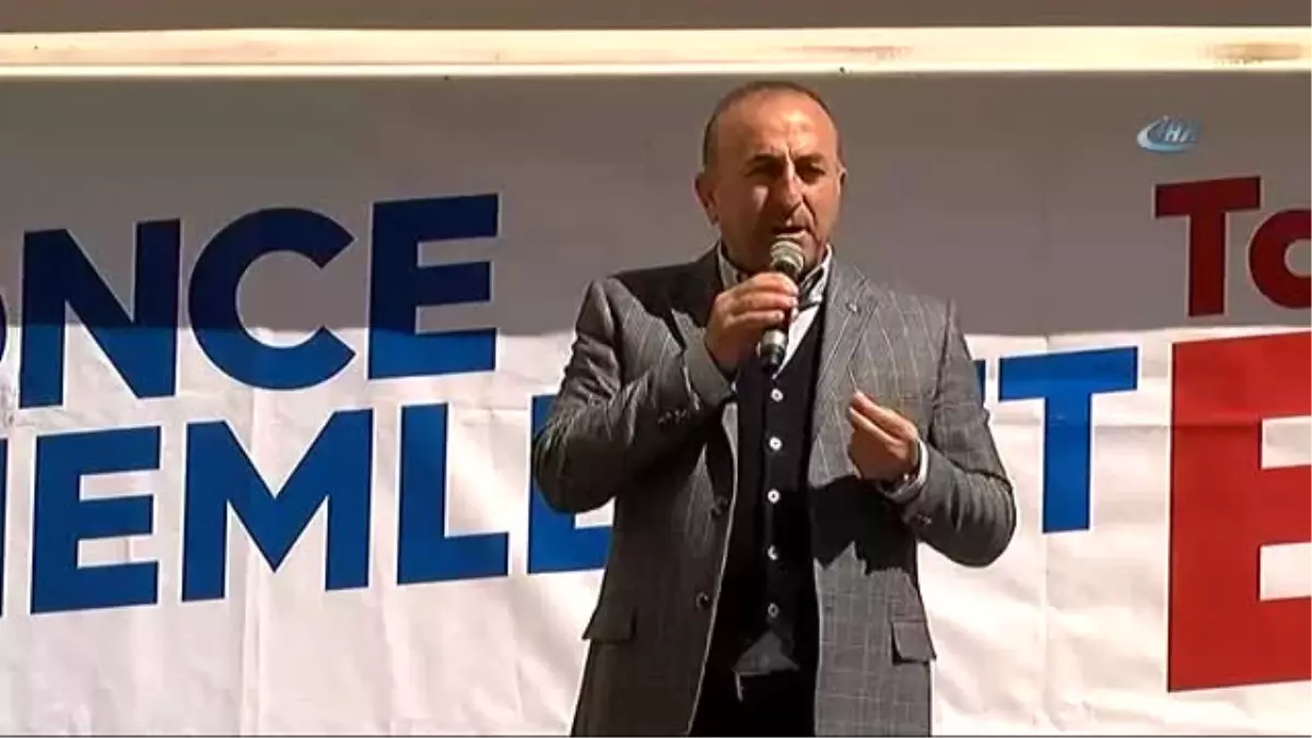 Bakan Çavuşoğlu\'dan Avrupa Medyasına Eleştiri