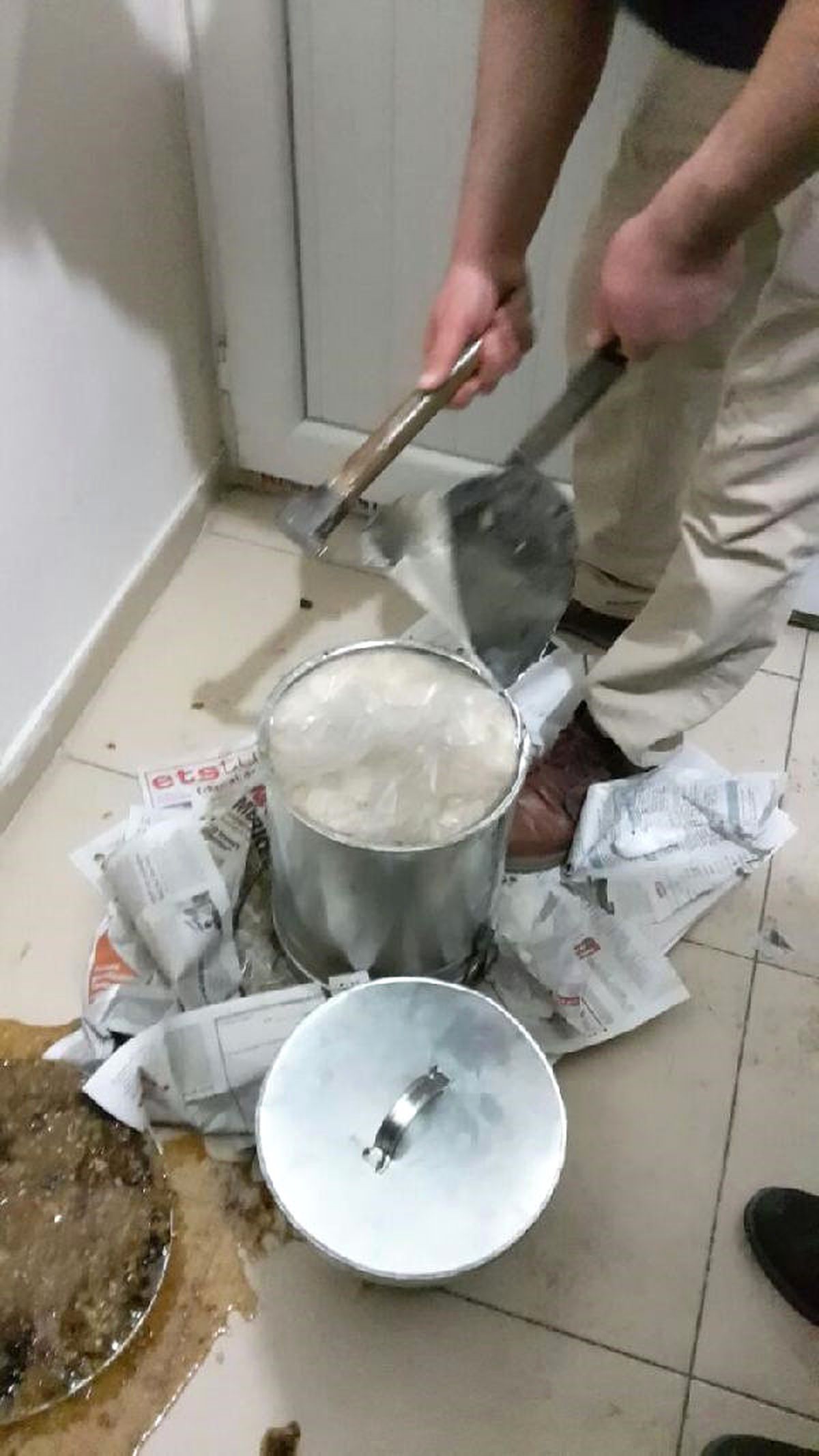 Bal Tenekesi İçinde Eroin Sevkiyatı