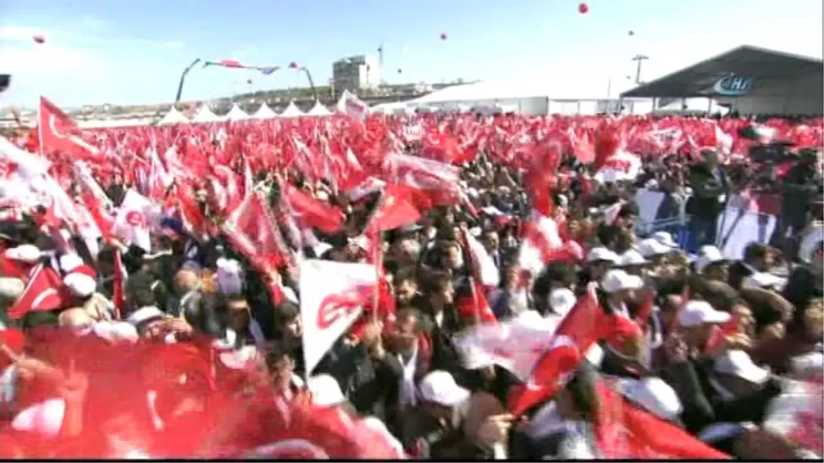 Başbakan Binali Yıldırım Çanakkale 1915 Köprüsü\'nün Temelini Attı