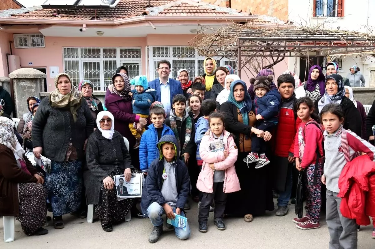 Başkan Yazgı, Referandum Çalışmalarını Sürdürüyor