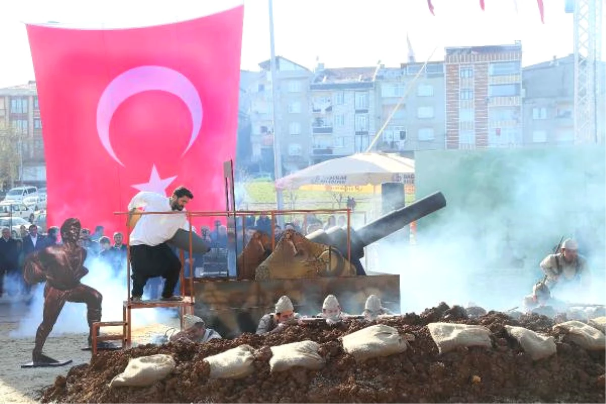 Çanakkale Deniz Zaferi Görsel ve İşitsel Efektler Eşliğinde Canlandırıldı