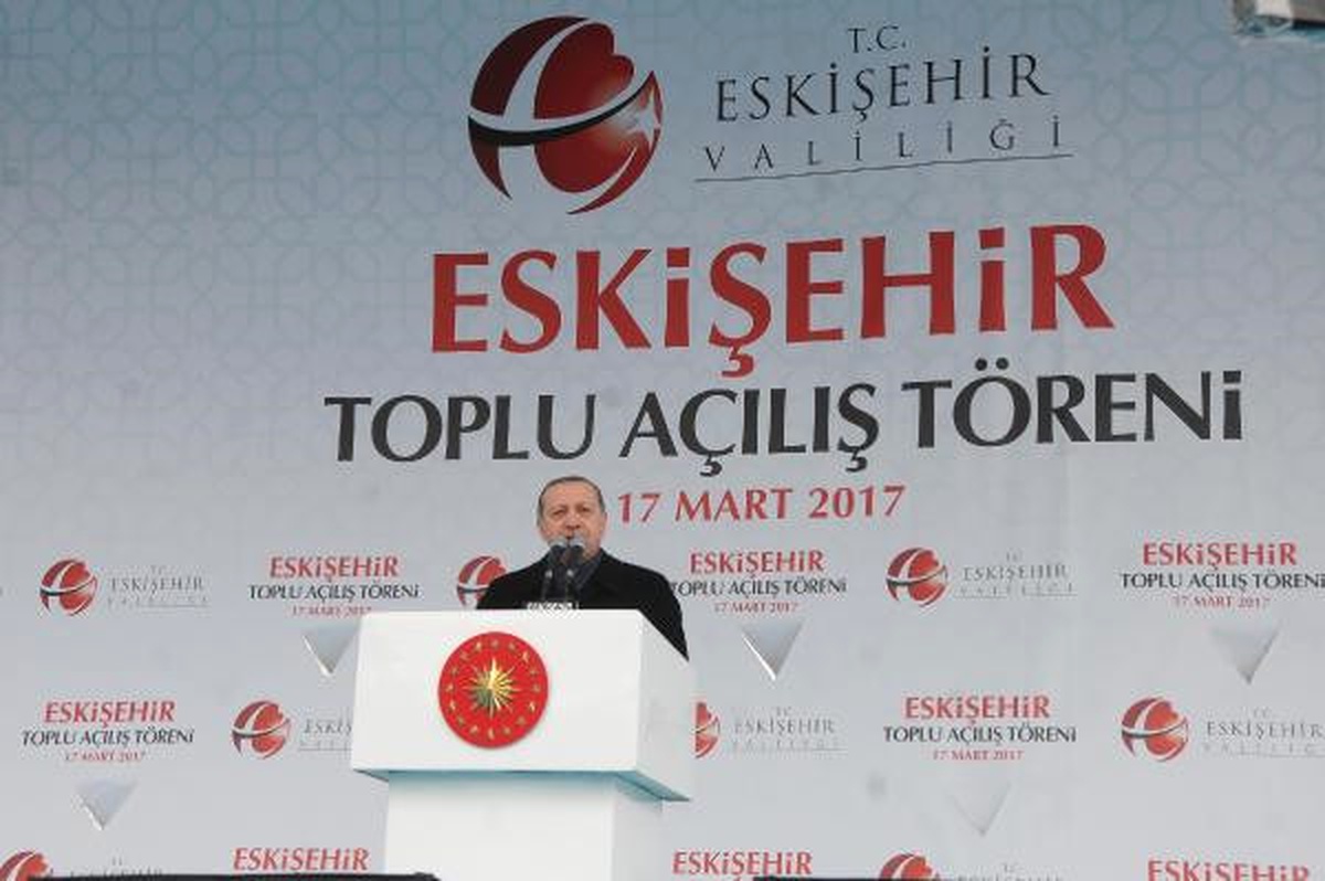 Cumhurbaşkanı Erdoğan\'dan Eskişehir Büyükşehir Belediyesi\'ne Tebrik