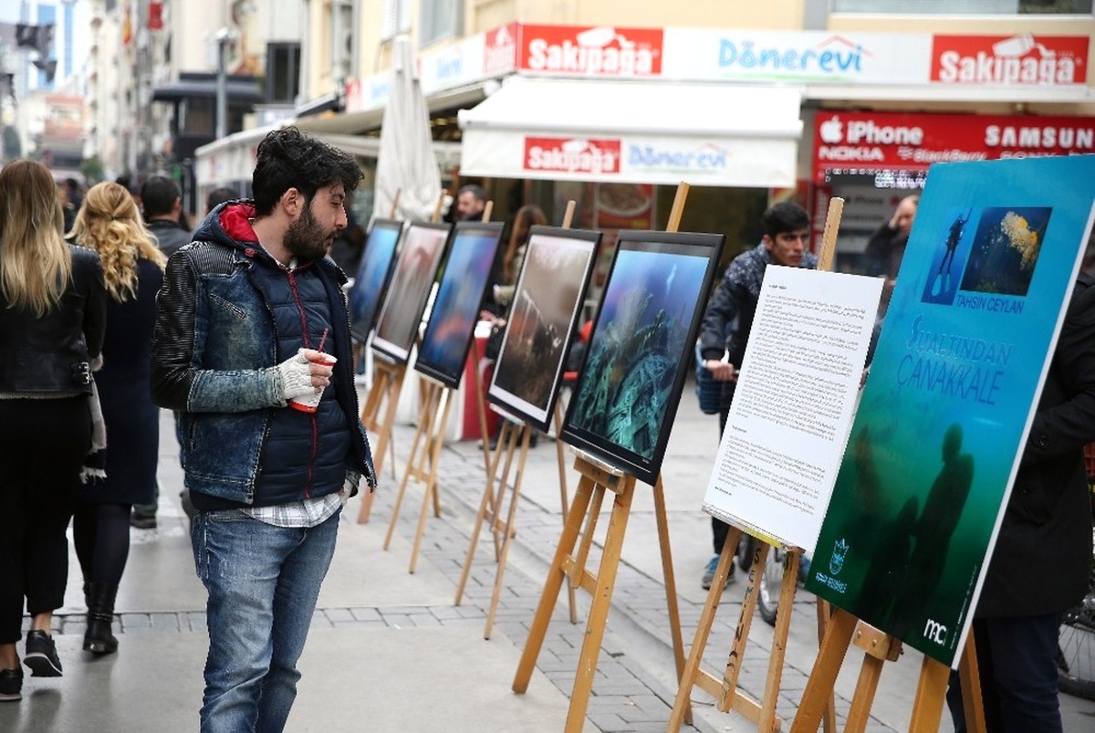 Destanın İzleri \'Sualtından Çanakkale\' Sergisinde
