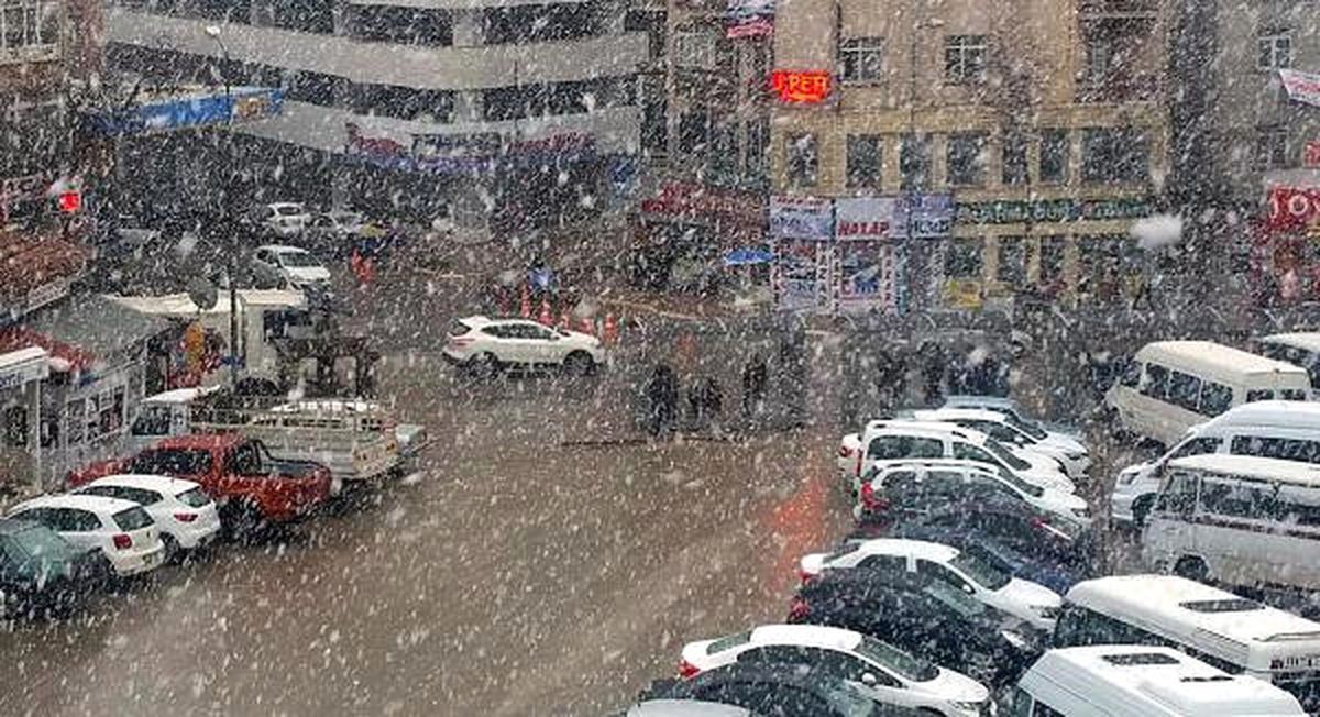 Elazığ\'da Yoğun Kar Yağışı