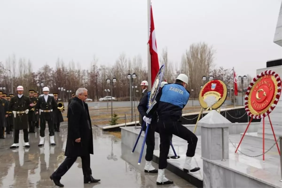 Erzincan da 18 Mart Şehitler Günü Anma Programı