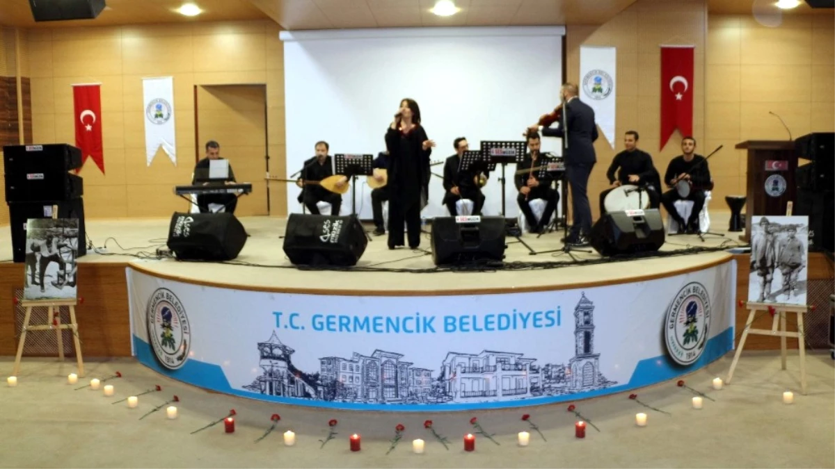 Germencikliler \'Türkülerle Çanakkale\' Programıyla Duygulandı