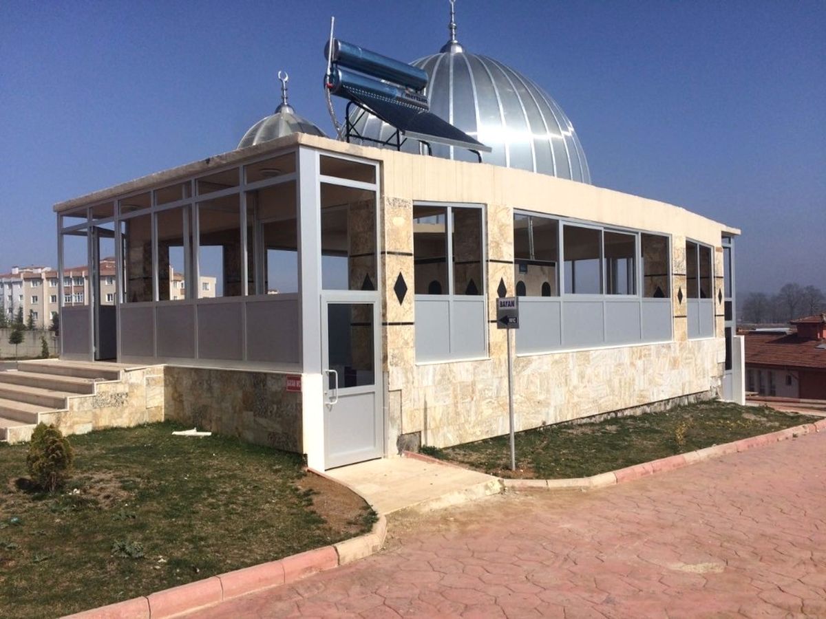 İlimtepe Camii\'nin Şadırvanı Tamamlandı
