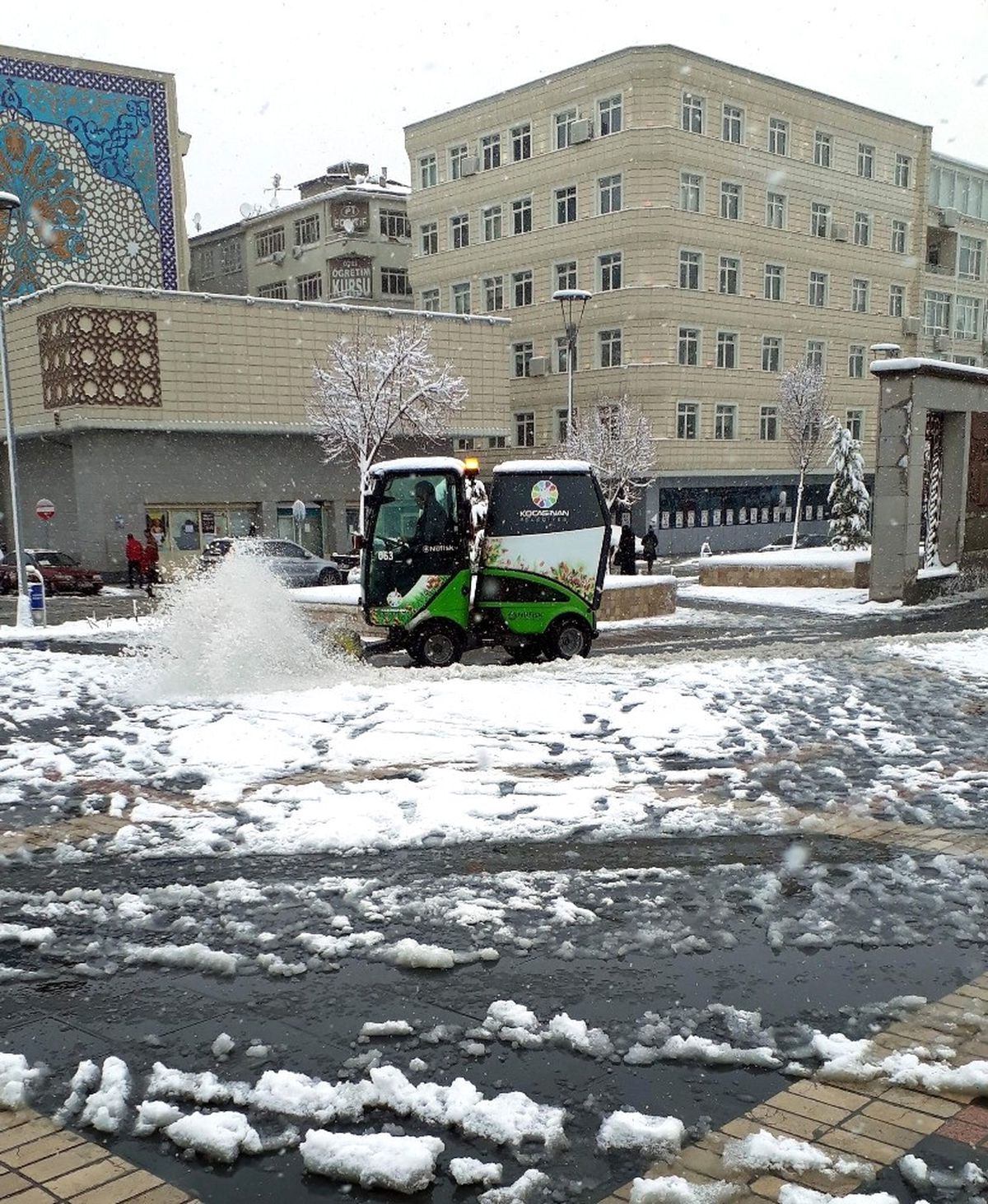 Kayseri\'de Kar Yağışı