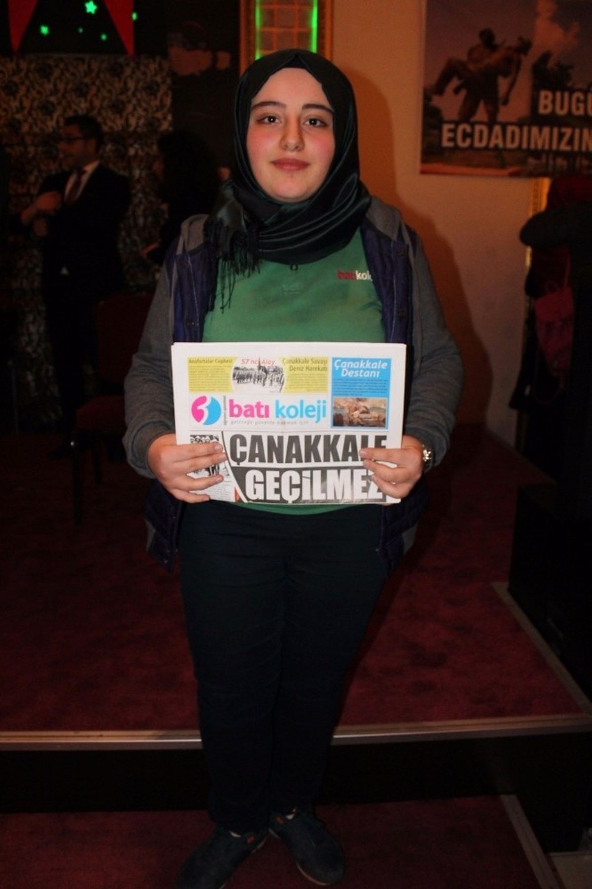 Lise Öğrencisinden 18 Mart Gazetesi