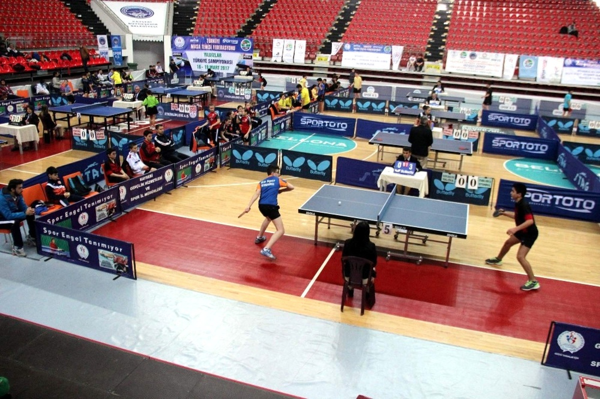 Masa Tenisi Yıldızlar Türkiye Şampiyonası Final Müsabakalarıyla Sona Erecek