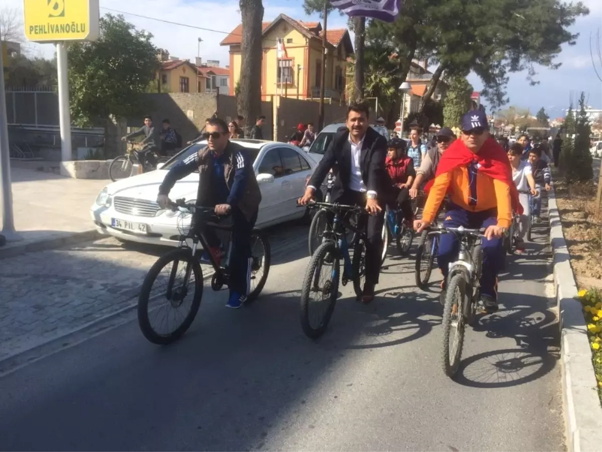 Milas\'ta Şehitler Anısına Pedal Çevirdiler