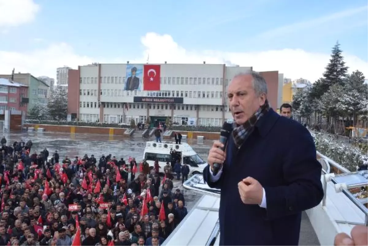 Muharrem İnce: Abdullah Gül\'ü Partiye Sokmuyorlar