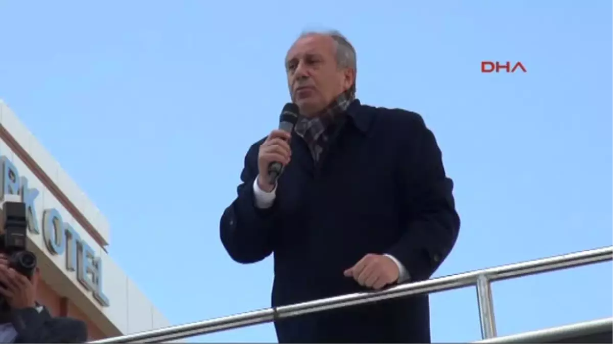 Muharrem İnce: Cumhurbaşkanına Gazilik Unvanı Verilecekmiş