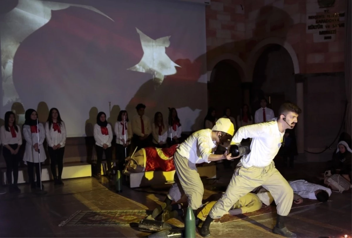 Nevşehir\'de Çanakkale Zaferi\'nin 102. Yıldönümü Törenlerle Kutlandı
