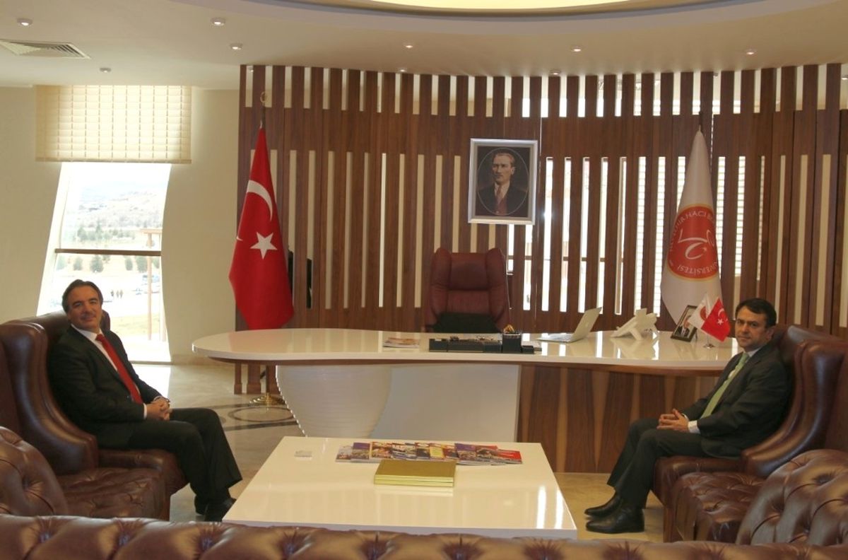 Nevşehir Valisi Aktaş, Rektör Bağlı\'yı Ziyaret Etti