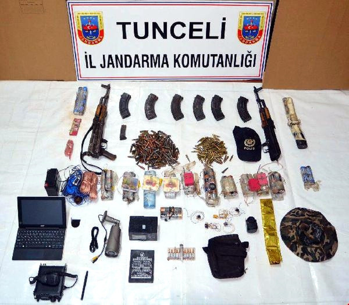 Tunceli\'de Güvenlik Kameralı PKK Sığınağına Operasyon