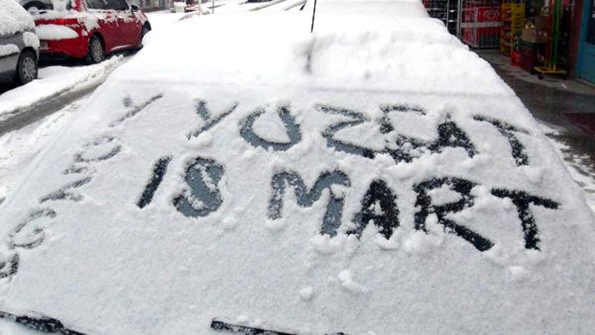 Yozgat\'ta Kar Yağışı Etkili Oldu