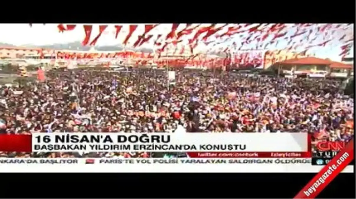 Binali Yıldırım\'ın Erzincan Konuşması