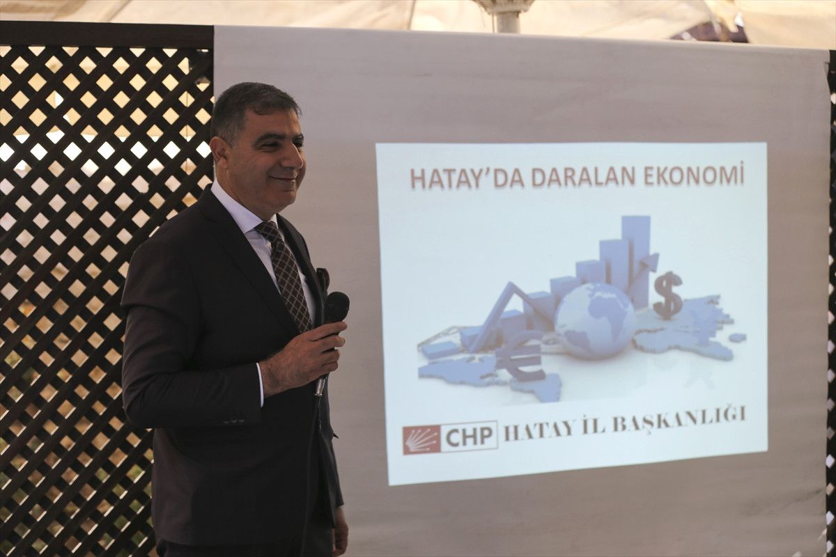 CHP İl Başkanı Güzelmansur Hatay Ekonomisini Değerlendirdi