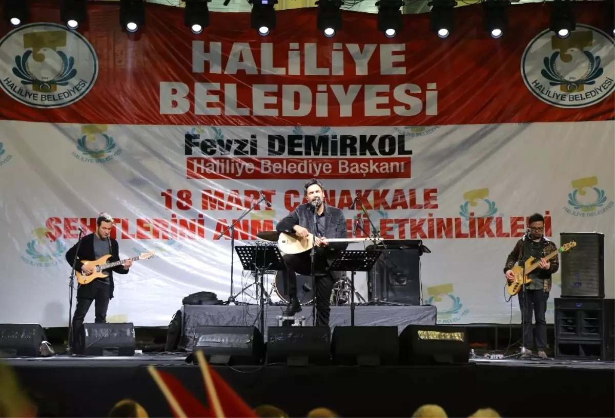 Haliliye\'de 18 Mart Çanakkale Şehitlerini Anma Etkinlikleri