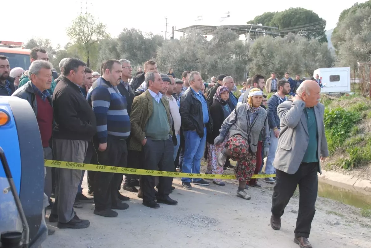 Odun Toplarken Sulama Kanalına Düşen Yaşlı Adam Öldü