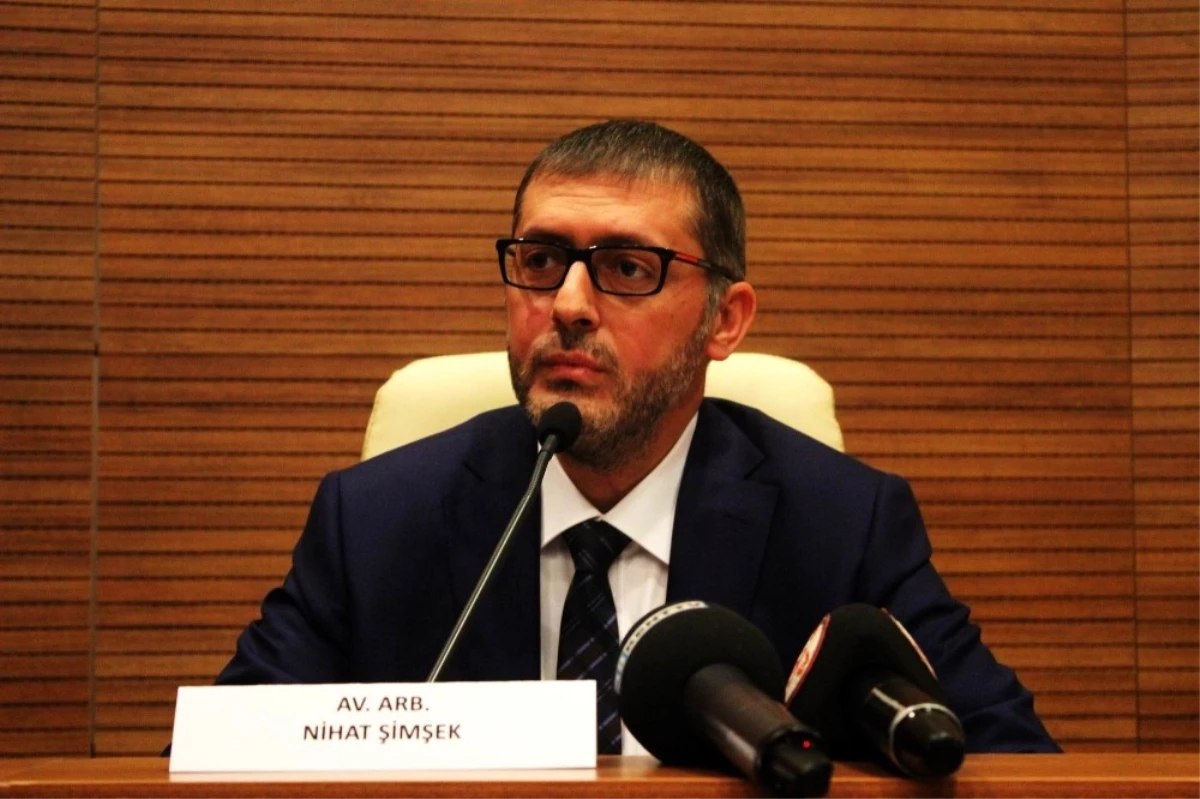 Adalet Bakanlığı Arabuluculuk Daire Başkanlığı Kurul Üyesi Avukat Nihat Şimşek Açıklaması