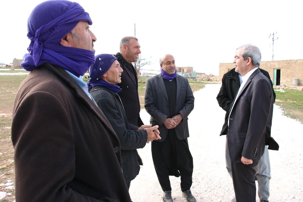 Başkan Demirkol, Eğerkıran ve Üçgöze\'de İncelemelerde Bulundu