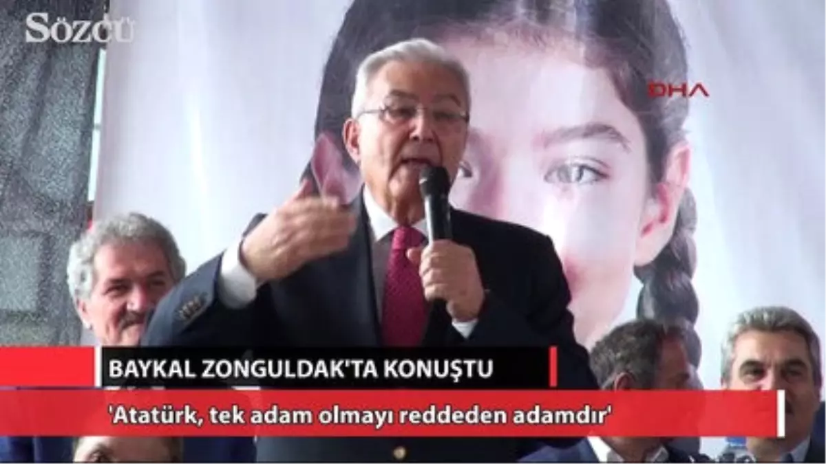 Baykal\'dan Erdoğan\'a Tek Adam Yanıtı