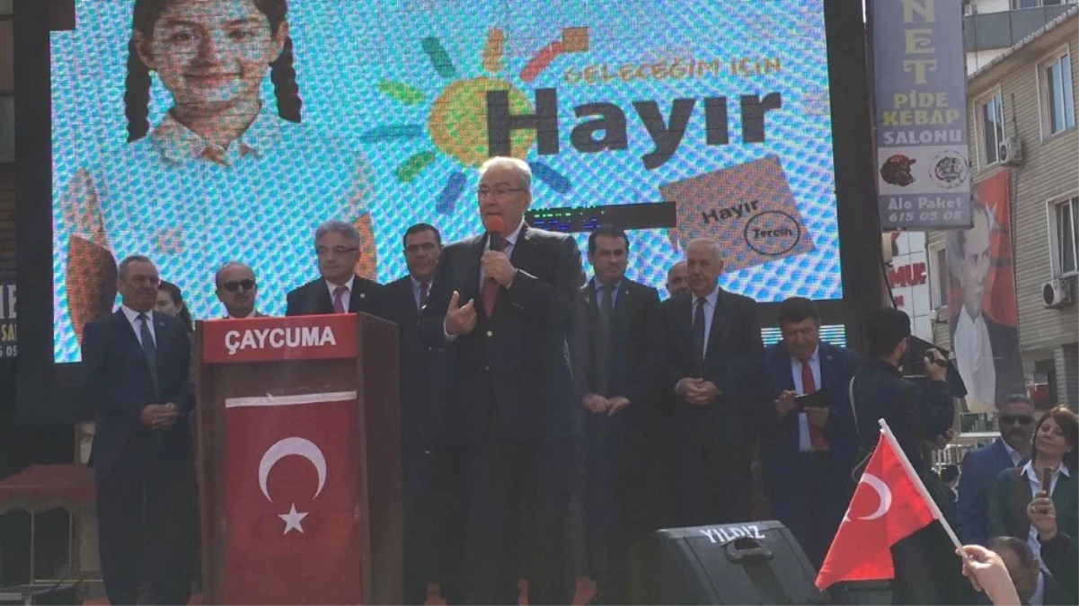 CHP Eski Genel Başkanı Deniz Baykal Zonguldak\'ta
