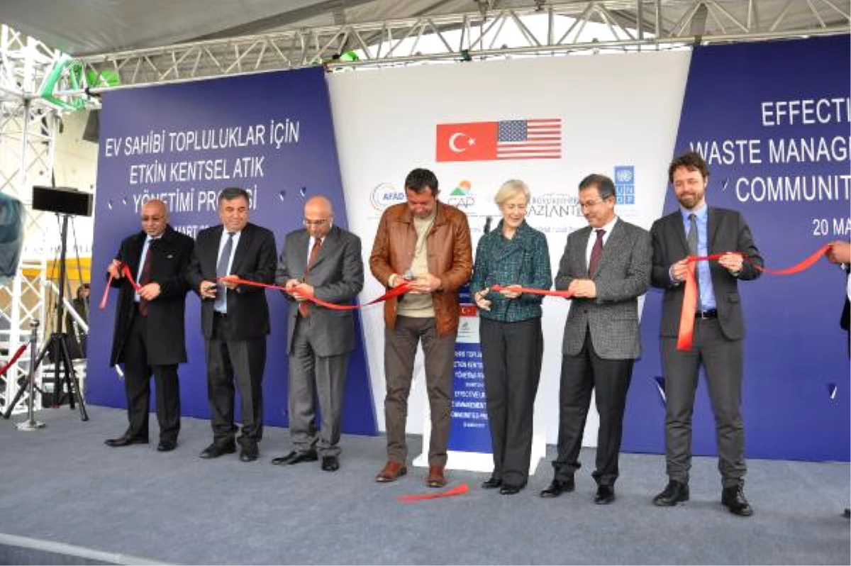 Gaziantep\'te Katı Atık Transfer İstasyonu Törenle Açıldı