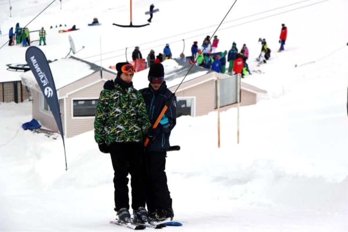 Kartalkaya\'da Kayak Sezonu Erken Kapandı