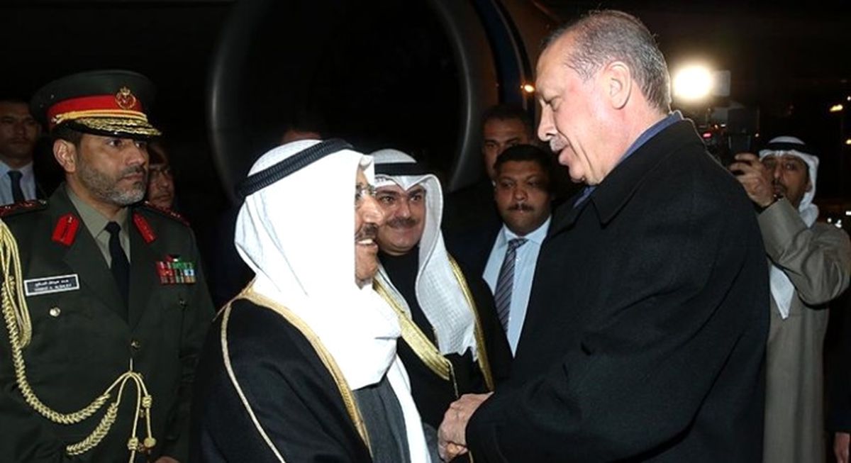 Kuveyt Emiri El Sabah Ankara\'ya Geldi