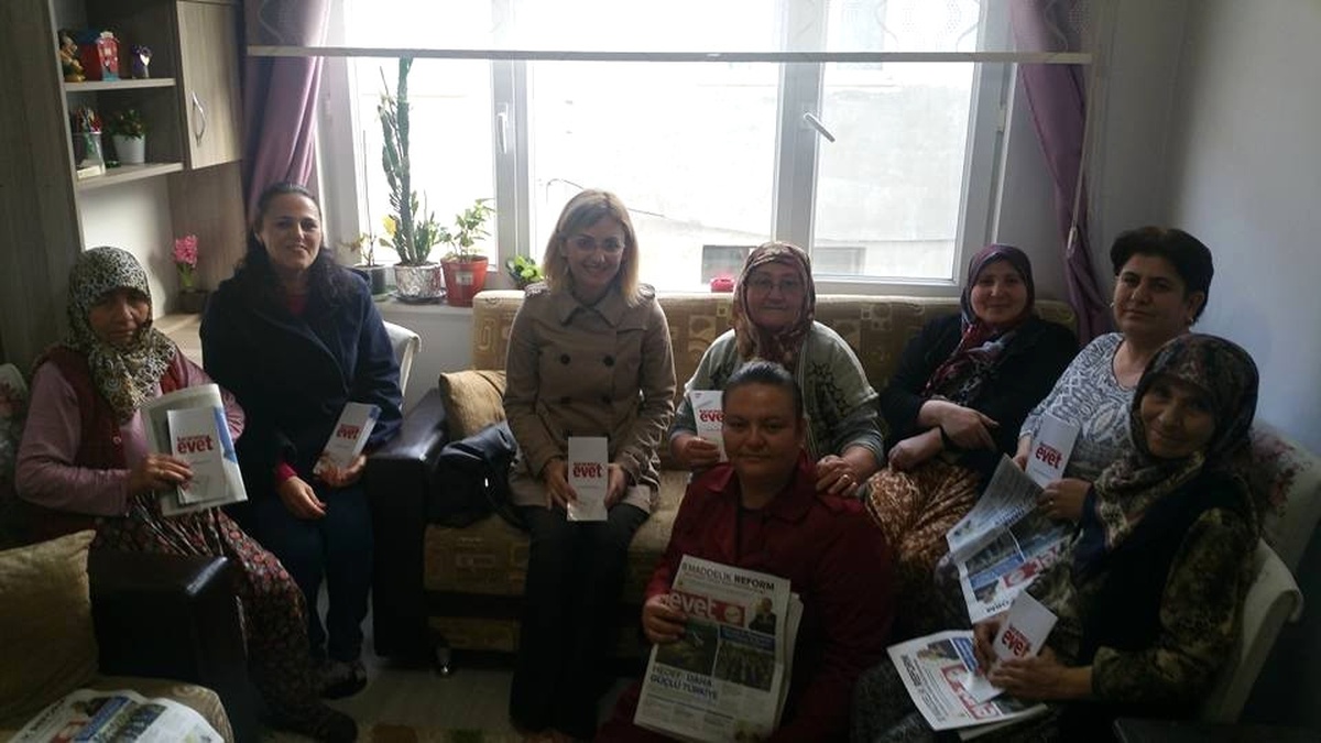 Umurbeyli Kadınlardan Referandum Çalışması