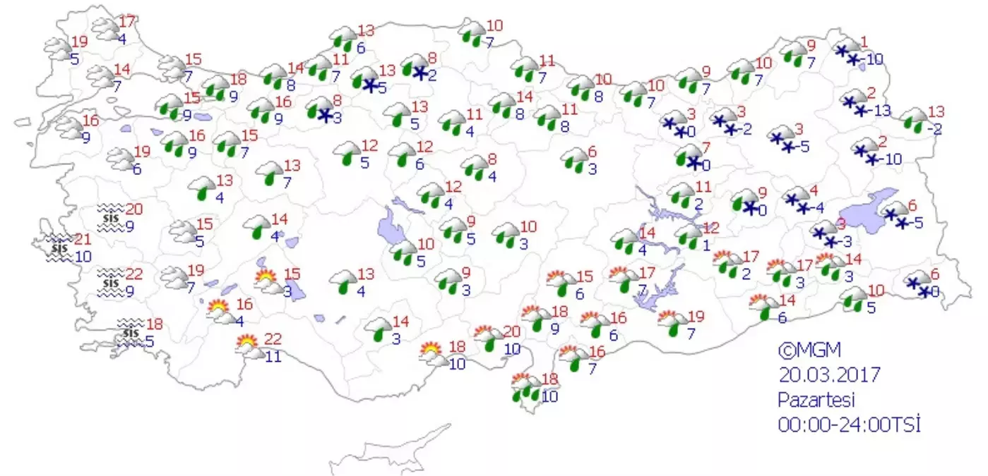 Meteoroloji Uyardı: Ülke Genelinde Yağışlı Hava Etkili Olacak