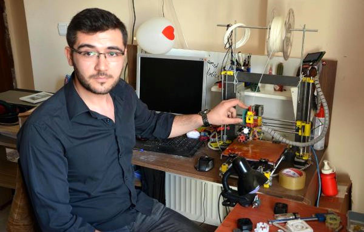 3d Yazıcı İçin Yerli Step Motoru Üretecek