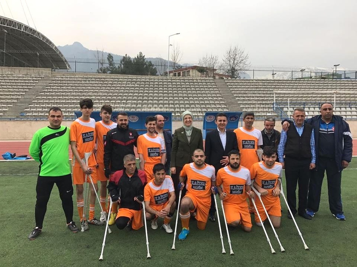 Ayyıldız Ampute Futbol Takımı Liderliğini Sürdürüyor