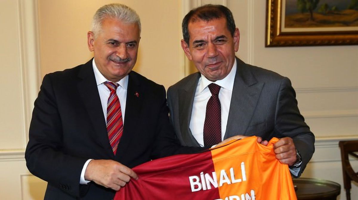 Başbakan Yıldırım, Dursun Özbek\'i Kabul Etti