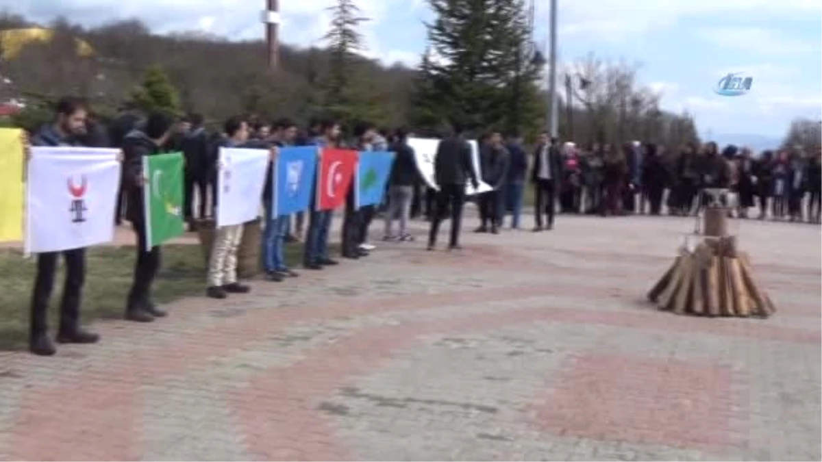 Bolu\'da Ülkücüler Nevruz\'u Üniversitede Kutladı