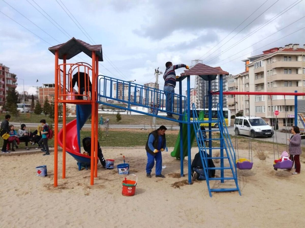 Edirne\'de Parklar Yenileniyor
