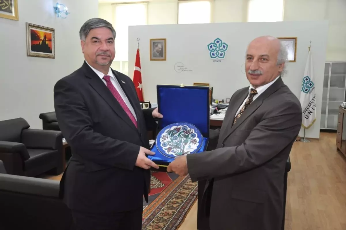 Irak Büyükelçisi Al-Alawi\'den Neü\'ye Ziyaret