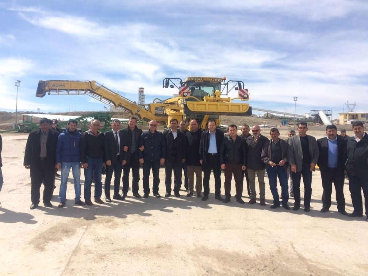 Kars Şeker Çiftçilerinden Kayseri Şeker\'e Teknik Gezi