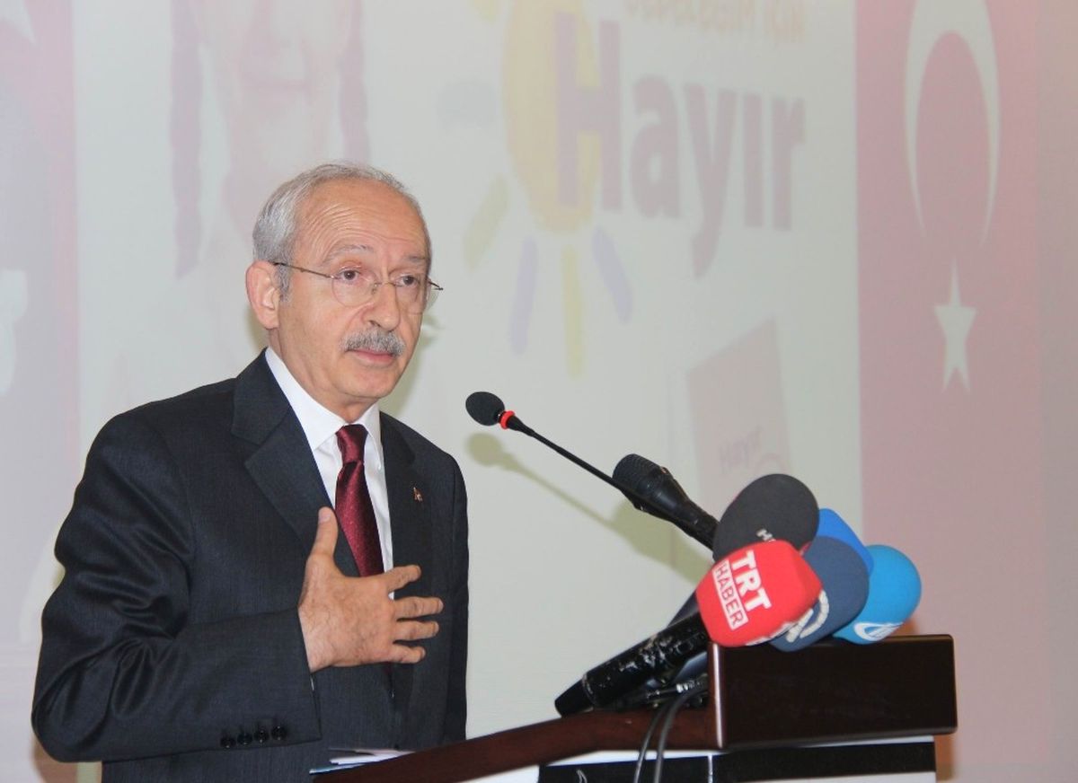 Kılıçdaroğlu: "Referandumda Kimse Kahveye Konken ve Taş Oynamaya Gitmesin"