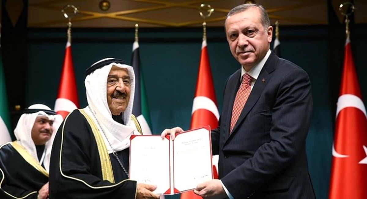 Erdoğan Kuveyt Emiri\'ni Ağırladı