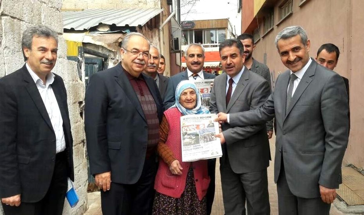 Milletvekili Halil Fırat Referandum Çalışmalarına Devam Ediyor