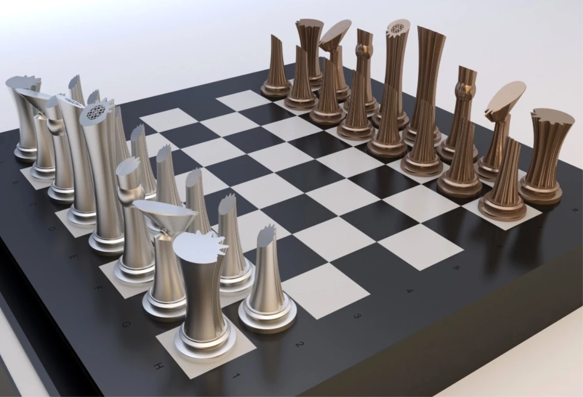 Satranç Takımı Tasarımı Üçüncülük Ödülüne Layık Görüldü